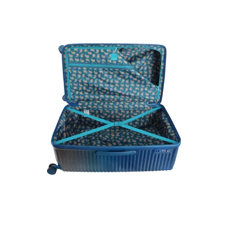 Duża walizka Saxoline Elite Trunk niebieska 131l